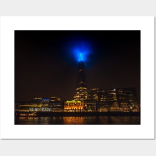 The Shard (Hazy) - London Posters and Art